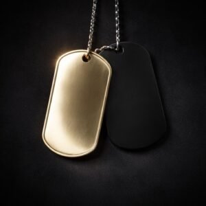 Stainless Steel and Aluminum Tag